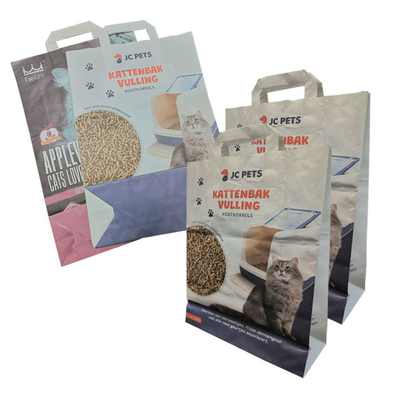 Aceite sacos de empacotamento feitos sob encomenda do papel de embalagem de 6L 10L 12L aquecem-se - selado
