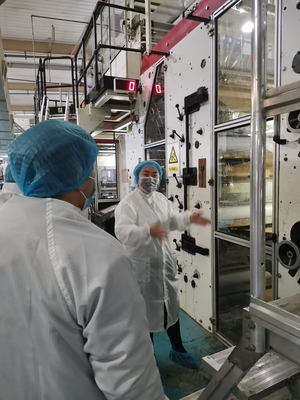 Sacos de papel de válvula industrial personalizados de 25 kg para construção