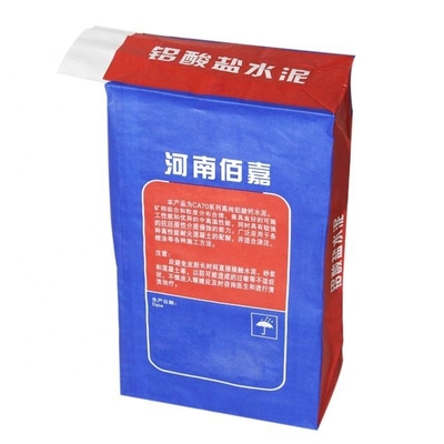 Sacos de papel de válvula laminada personalizados brancos ou marrons