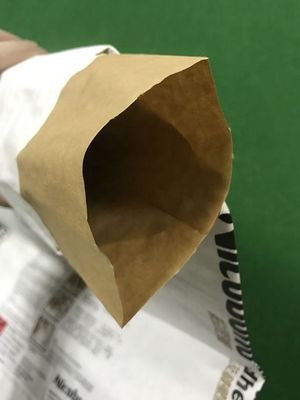 Impressão sob medida Até 7 sacos de embalagem de papel Kraft Aceitar capacidade sob medida