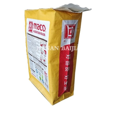 Sacos de papel multifolhas reutilizáveis ​​à prova d'água com válvula colada multiuso