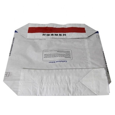 sacos de papel colados cimento Eco de Multiwall da válvula da válvula do papel de embalagem de 25kg amigável