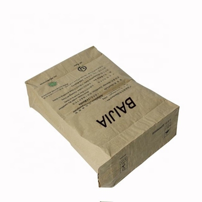 Sacos de papel industrial de 10 kg à prova de umidade com design personalizado
