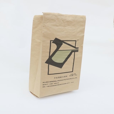 Dos sacos de papel brancos seguros de Kraft do alimento sacos de papel de empacotamento agrícolas da válvula da farinha de trigo