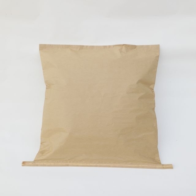 Sacos de papel multicamada impressos costurados de boca aberta 20kg com logotipo personalizado