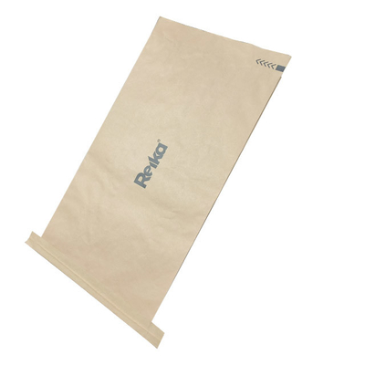 Saco de empacotamento de papel do coco de Brown do produto comestível para o material 25kg 20kg do alimento