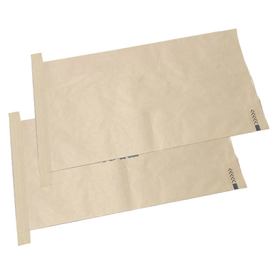 Sacos de papel multicamada impressos costurados de boca aberta 20kg com logotipo personalizado