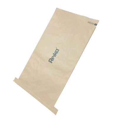 produto comestível aberto costurado de papel Brown dos sacos da boca de 25kg 20kg Multiwall para o coco