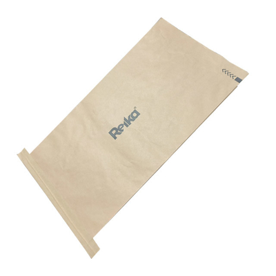 Sacos de papel multifoliados costurados para alimentos 20 kg