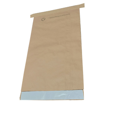 A boca aberta costurada de papel de Brown Multiwall ensaca o produto comestível 25kg