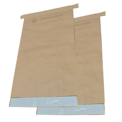 umidade aberta costurada dos sacos da boca do papel de embalagem de 25kg - prova 60g - 120g/M2