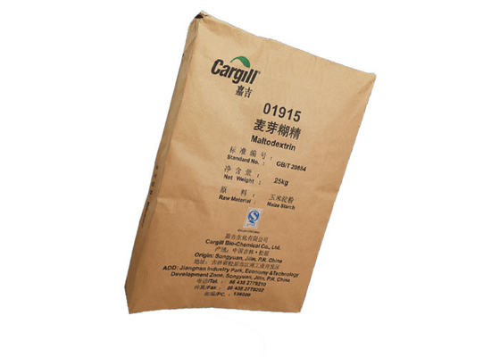 Sacos de papel de empacotamento do cimento industrial da pelota do grânulo dos sacos de papel da parte inferior da pitada