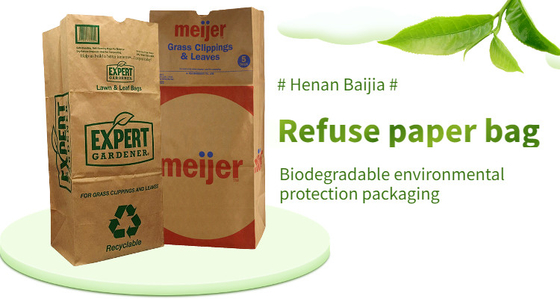 Bolsas de embalagem de papel kraft de 7 cores impressas sob medida Fecho e forma sob medida