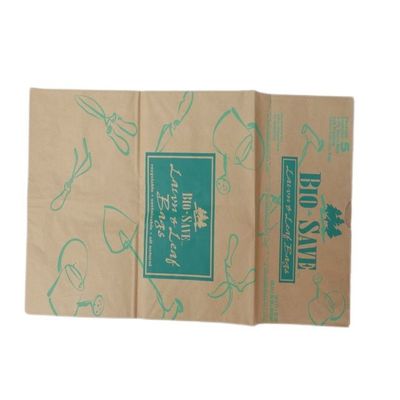 Sacos de papel de gramado impressos sob medida para lixo do pátio