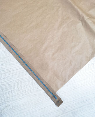 Sacos de papel de parede de 25 kg com revestimento resistente à umidade