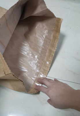Sacos de papel marrom seláveis por calor Embalagens fiáveis e ecológicas