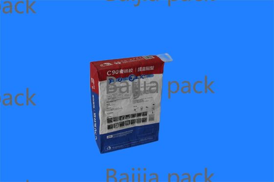 Sacos de papel de parede múltipla de válvula colada personalizada para embalagens eficientes