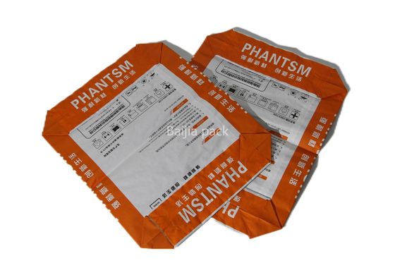 80 gramas Bolsas de papel Kraft multipared Solução de embalagem personalizada