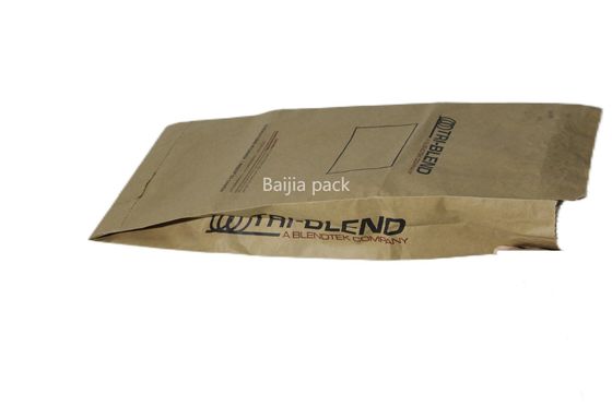 60cmx40cmx10cm Bolsas de Papel Kraft Multiwall Impresso sob medida