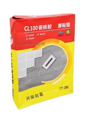 Iso Logotipo personalizado Bolsas de papel kraft de parede múltipla Embalagens Aditivos alimentares