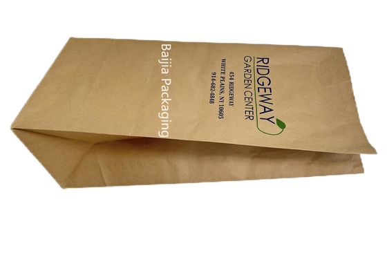 Sacos de papel de folhas recicláveis