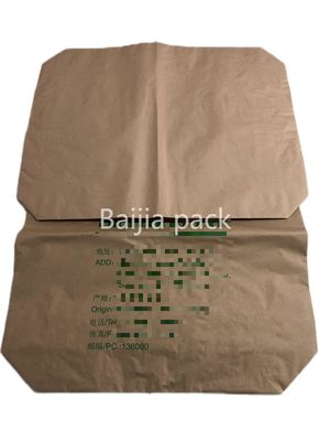 Sacos de papel industrial Kraft personalizados para embalagens sustentáveis
