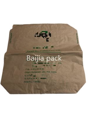 Sacos de papel industrial Kraft personalizados para embalagens sustentáveis