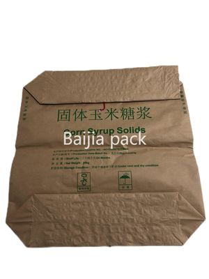 Sacos de papel industrial Kraft personalizados para embalagens sustentáveis