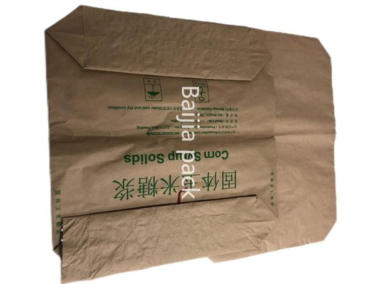 Sacos de papel industrial de qualidade alimentar para embalagens ecológicas