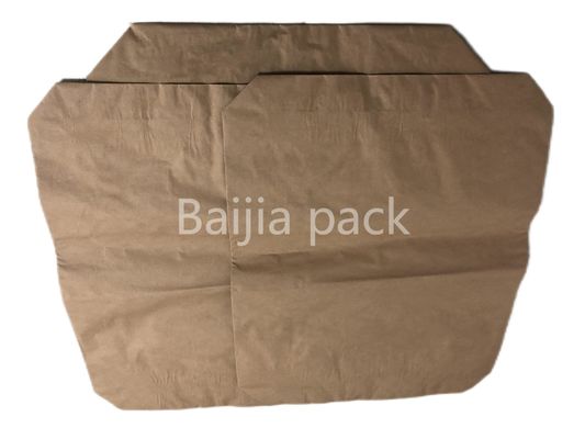 Desenho personalizado Sacos de papel industriais Selo térmico fechamento Solução de embalagem confiável