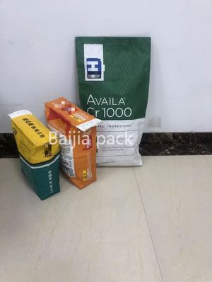 Embalagem de produtos de forma segura Bolsas de papel de parede múltipla Impressão personalizada