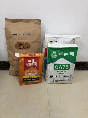Embalagens farmacêuticas Bolsas de papel Kraft de paredes múltiplas Bolsas impressas sob medida