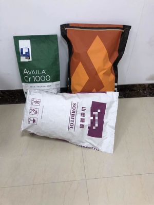 Sacos de papel de 20 kg com fundo de pinça com capacidade aceitar personalizado e fechamento