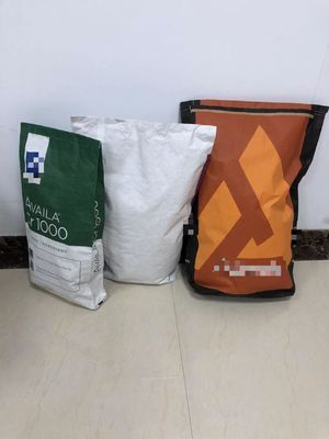Método de Impressão Flexo 50kg Sacos de papel de fundo de compressão Personalização disponível