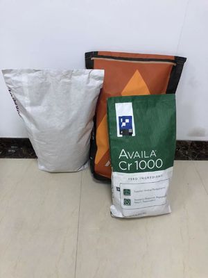 Aceita sacos de papel de fundo de 25 kg personalizados com design personalizado