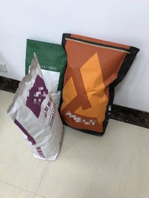 Seleção de capacidade para customização de sacos de papel de fundo de pinça branca