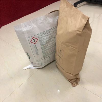 Sacos de papel de parede múltipla de boca aberta costurados personalizados para alimentação animal e aditivo