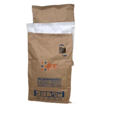 Sacos de papel kraft de parede múltipla de 25 kg à prova de umidade de costura