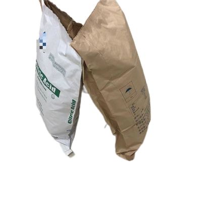 Sacos de papel de parede múltipla com boca aberta costurados e ecológicos para embalagens de qualidade alimentar