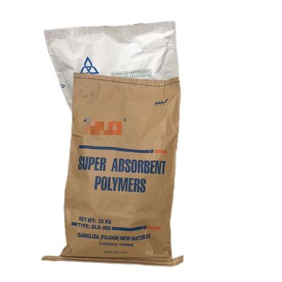 Embalagem Sacos de papel de costura de 20 kg com logotipo personalizado para solução de embalagem