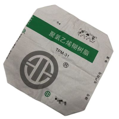 Sacos de papel multipares industriais perfurados de superfície para resina de pasta de polietileno