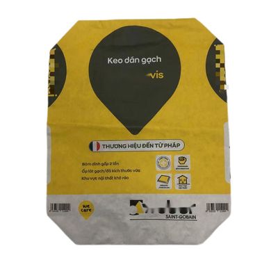 Laminagem de válvulas industriais Sacos de papel de parede multi para embalagens adesivas de telhas