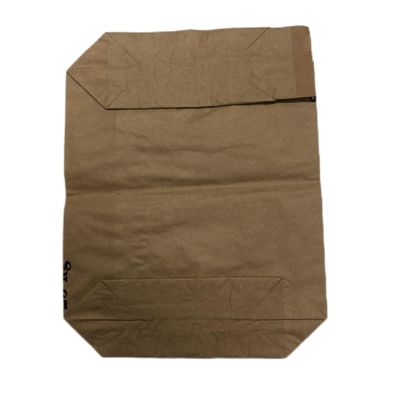 Sacos de papel kraft de parede múltipla excelentes comuns Embalagem industrial 25 kg