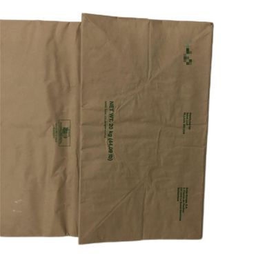 Sacos de papel de fundo apertado personalizados para aditivos alimentares