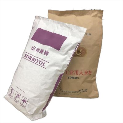 Sacos de papel kraft de parede múltipla fechados a quente