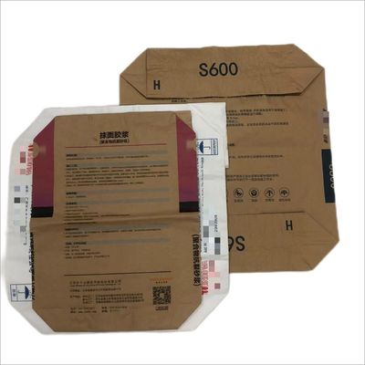 Sacos de papel de válvula multiparede biodegradáveis, à prova de água, à prova de umidade e de qualidade alimentar