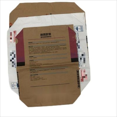 Embalagem personalizada Saco de papel industrial 25 kg Embalagem Materiais químicos de construção