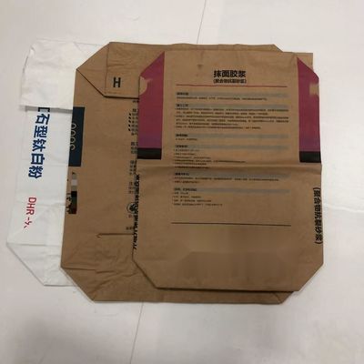 Indústria Química Sacos de papel de parede múltipla para soluções de embalagem