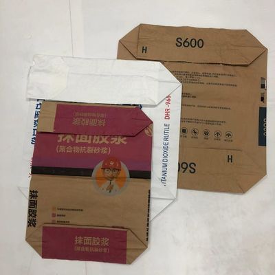 Indústria Química Sacos de papel de parede múltipla para soluções de embalagem