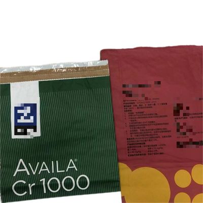 Sacos de papel selados por calor, brancos ou castanhos